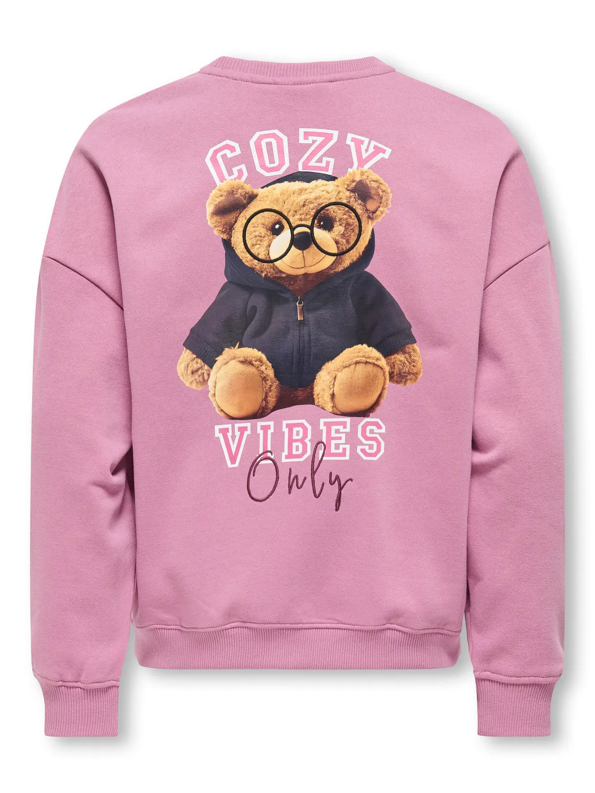 ONLY KOGBILA L/S OVZ PRINT O-NECK – Kinder-Sweatshirt