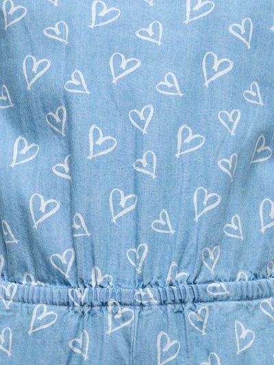 ONLY GIRLS KOGVANJA Web-Playsuit mit Muster