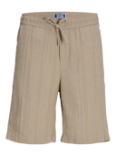 Jack & Jones Junior Jogging-Shorts aus Seersucker-Stoff
