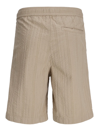 Jack & Jones Junior Jogging-Shorts aus Seersucker-Stoff