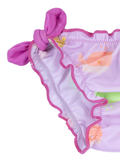 Children's swim trunks with ruffles and bows, brand Chicco
