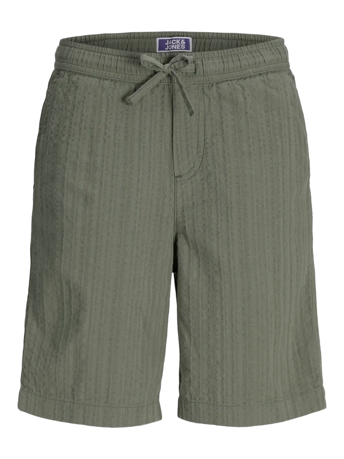 Jack & Jones Junior jogger shorts od seersucker tkanine