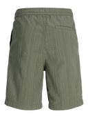 Jack & Jones Junior Jogging-Shorts aus Seersucker-Stoff