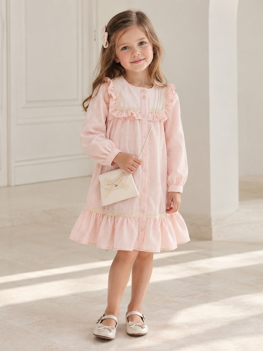 Lila Kleid