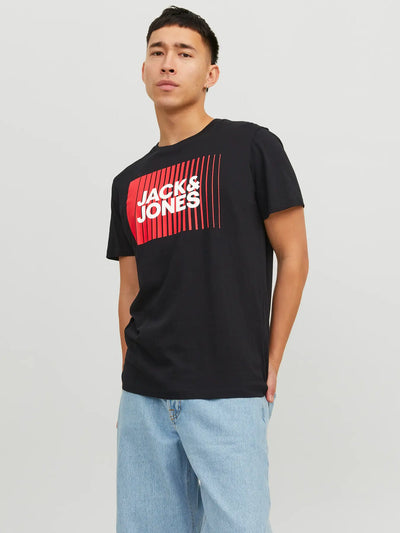 JACK &amp; JONES JUNIOR JJECORP Logo – Kurzarm-T-Shirt für Kinder (Normale Passform)