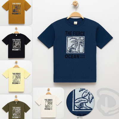 Kinder-T-Shirt „The Fierce Ocean“ – (10–14 Jahre)