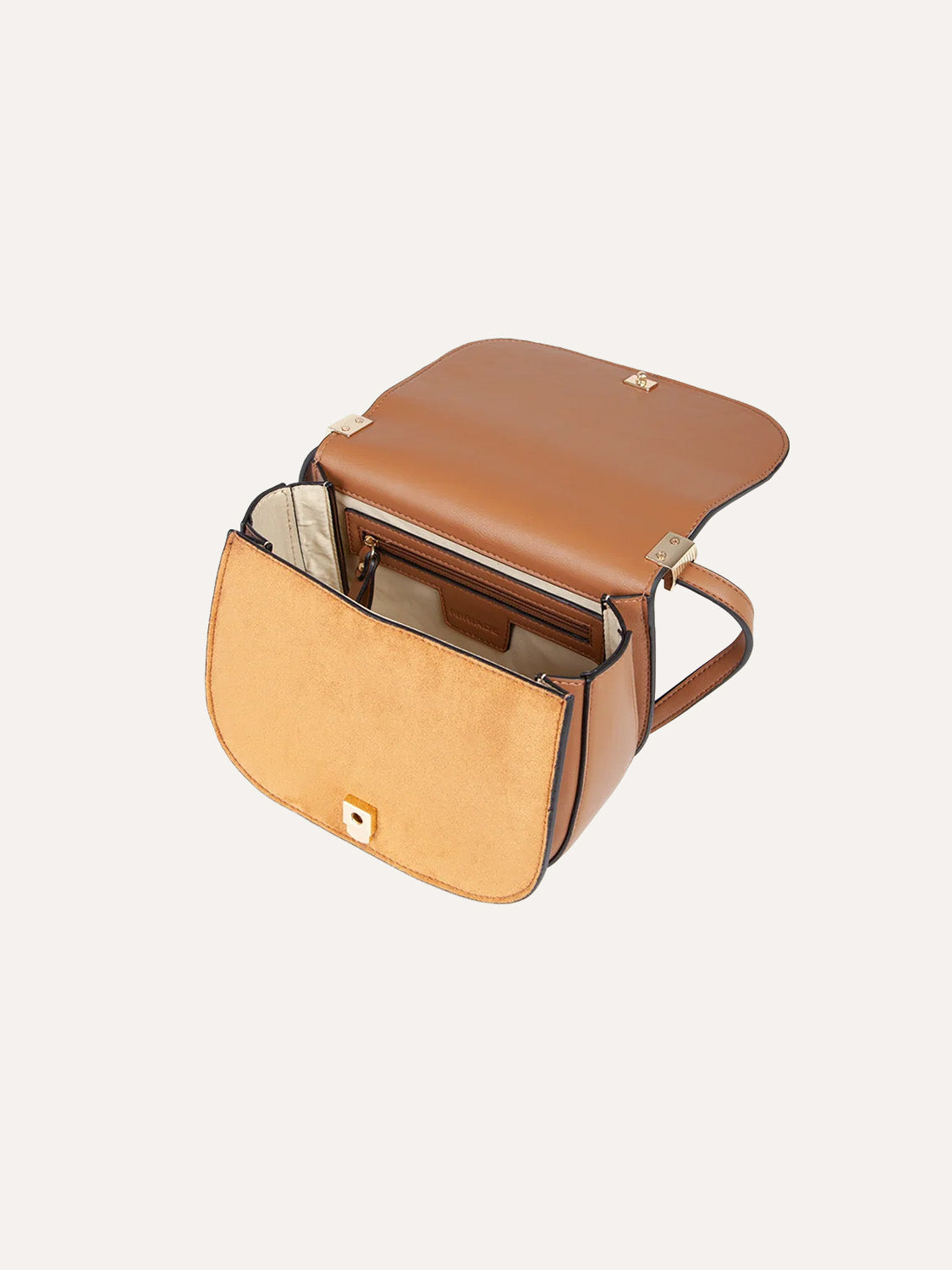 Miriade Damen-Crossbody-Tasche – braun und schwarz