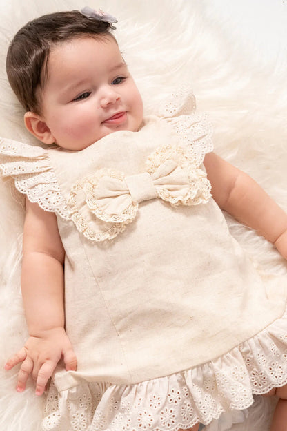 CASSIOPE dress for girls – Elegant, natural and ethically produced