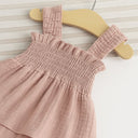 Organic baby romper with ruffles – BEGI Baby (EU 62–92)