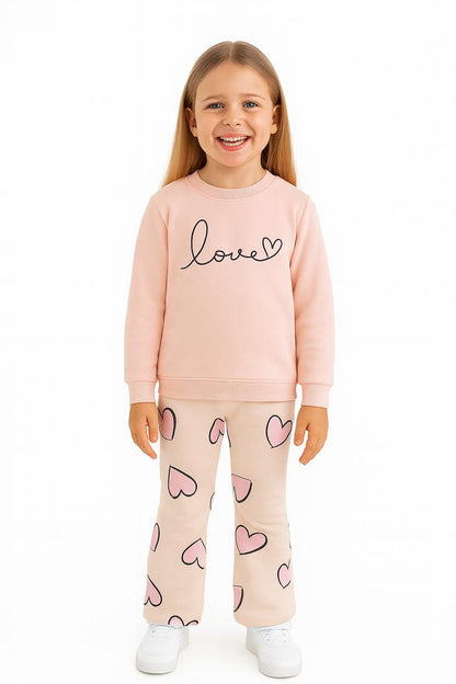 Love Heart - Children's set for girls (104-122)
