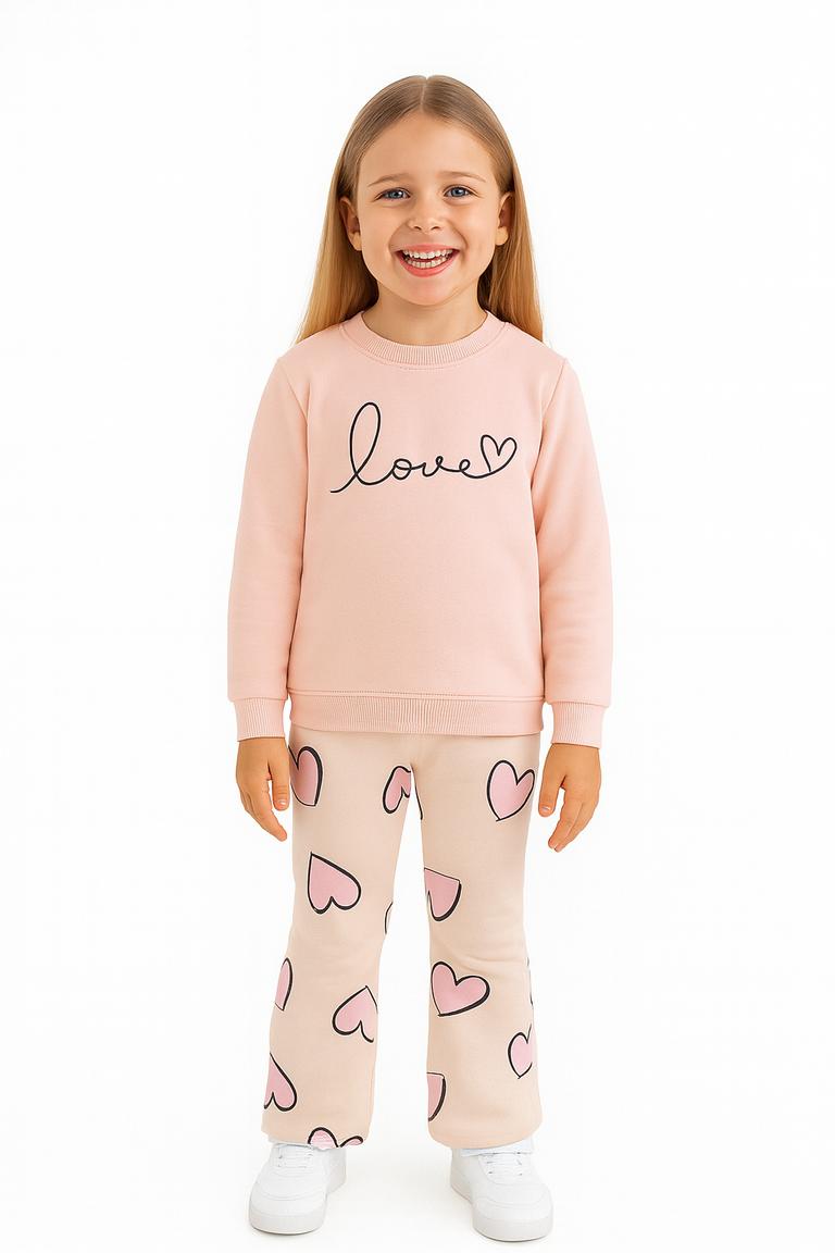 Love Heart - Children's set for girls (104-122)