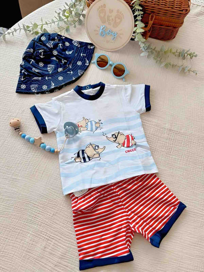 Summer set for boys – CHICCO – Size 68 (about 6 months)