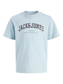 Jack & Jones Junior Print T-Shirt aus gekämmter Baumwolle mit kurzen Ärmeln
