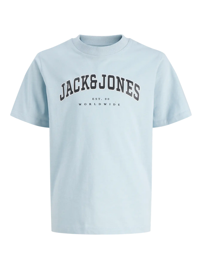 Jack and Jones Junior print majica kratkih rukava od češljanog pamuka