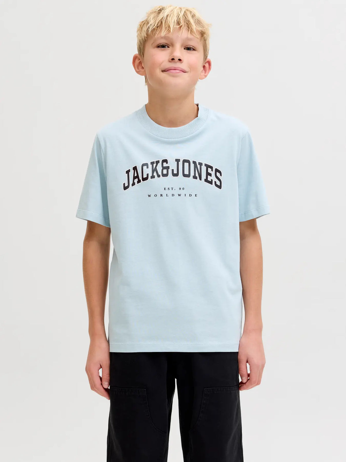 Jack & Jones Junior print majica od češljanog pamuka s kratkim rukavima