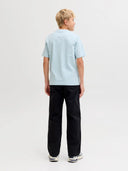 Jack & Jones Junior Print T-Shirt aus gekämmter Baumwolle mit kurzen Ärmeln