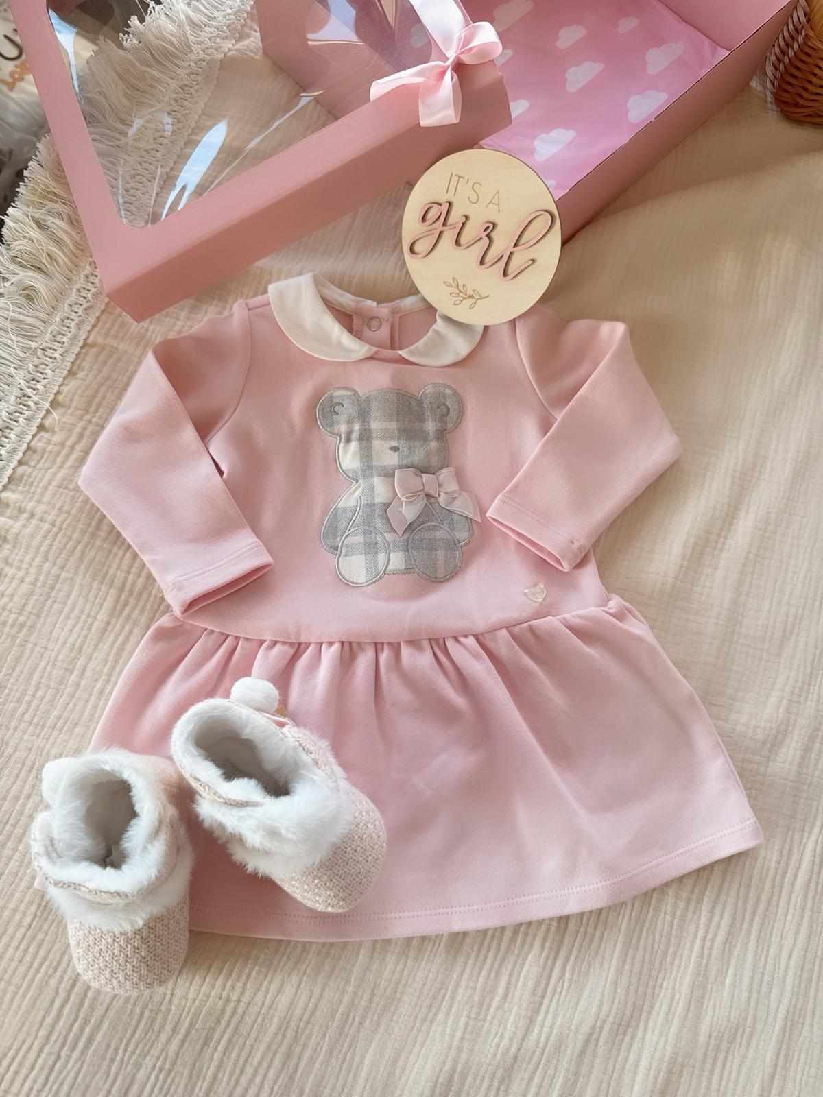 Chicco Baby Elegance – Poklon Set s Haljinicom i Gležnjačama