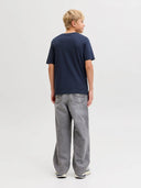 Jack & Jones Junior Bio-T-Shirt mit Pigmentprint