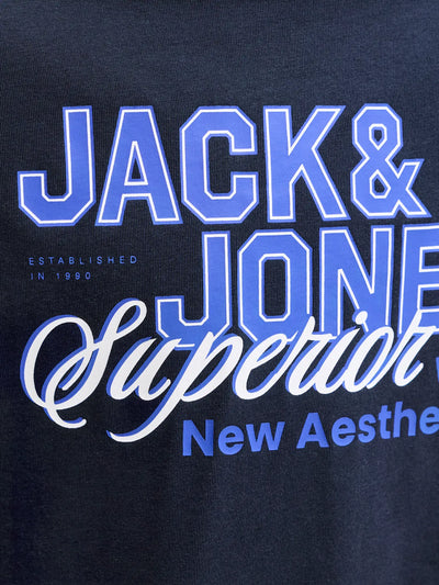 Jack & Jones Junior Bio-T-Shirt mit Pigmentprint