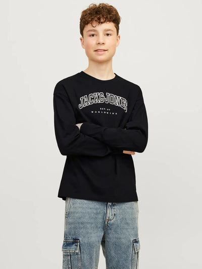 JACK&amp;JONES JUNIOR JJECALEB – Kinder-Langarmhemd