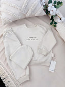 VAUVA children's tracksuit made of organic cotton - Pants, T-shirt and cap
