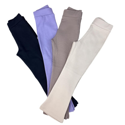 Bequeme und modische gepolsterte Leggings für Kinder - Größen 104-128