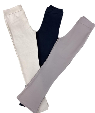 Bequeme und wattierte elegante Leggings für Kinder - Größen 128-176