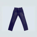 Dark blue pants made of 100% cotton
