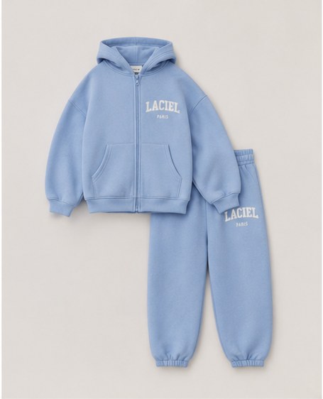 La'ciel Paris Kinder-Trainingsanzug „Winter Club“ – Set
