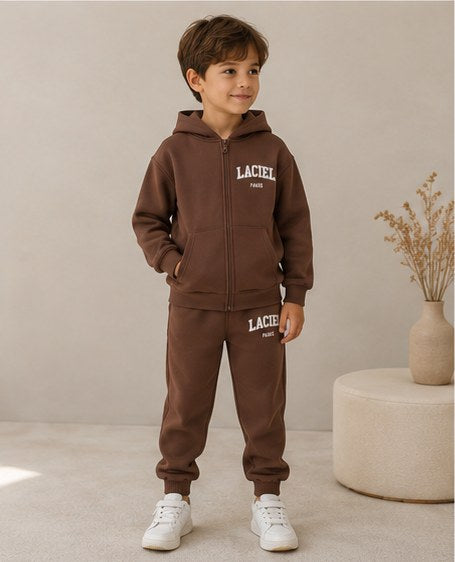 La'ciel Paris Kinder-Trainingsanzug „Winter Club“ – Set