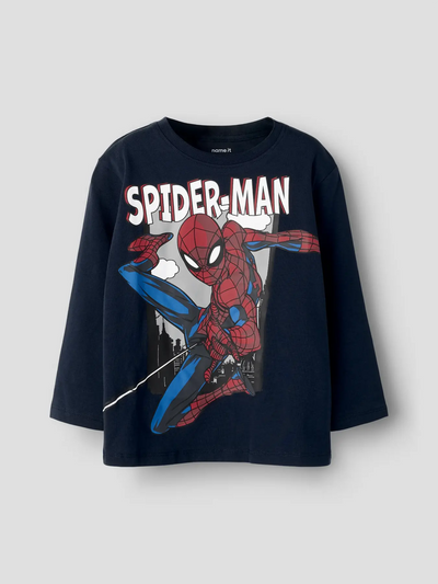NAME IT dječja majica dugih rukava sa Spider-Man motivom