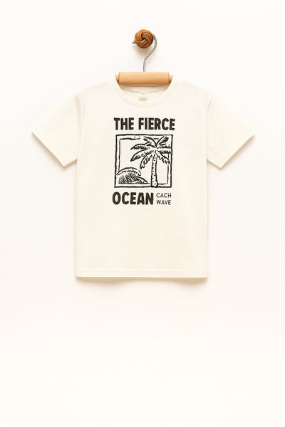 Kinder-T-Shirt „The Fierce Ocean“ – (10–14 Jahre)